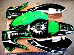 Klx 110 Monster Energy Grn09